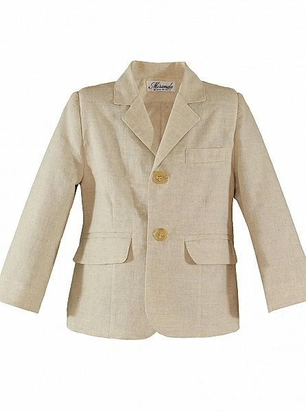 American jacket for linen linen boy. P-Summer