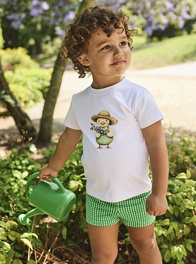 Apple Collection T-shirt and Boxer Set for Boys Apple Collection T-shirt and Boxer Set for Boys