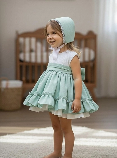 Azahar collection three-piece outfit for girls