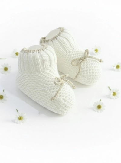 Baby bootie one size fits all. unisex Baby bootie one size fits all. unisex