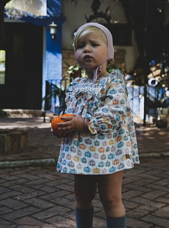 Baby girl dress from the Calabazas collection by José Varón
