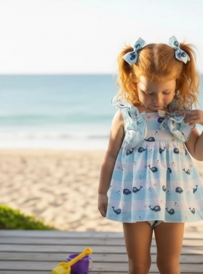 Baby Jesus and Panties Set from the Little Whale Collection