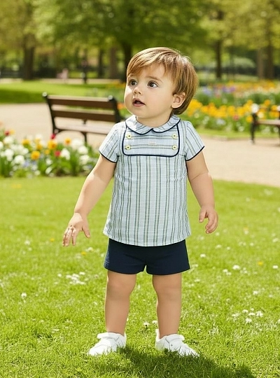 Boy's outfit collection seaside vacation