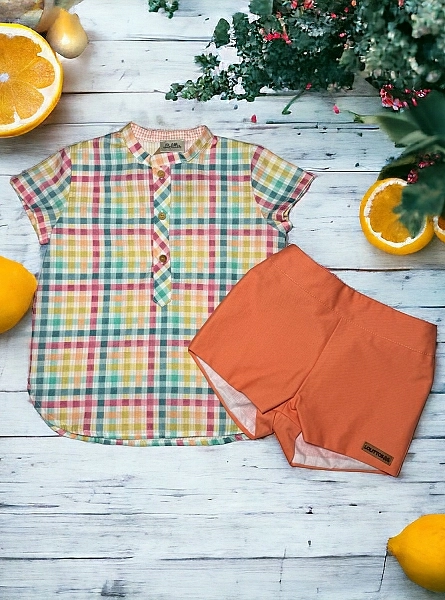 Boy's set of lolittos shirt and pants Picnic collection