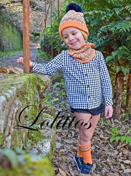 Boy's set Shirt and bloomers Bear collection by Lolittos