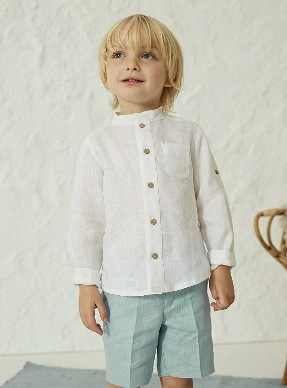 Ceremony set for a boy in two colors. April Collection