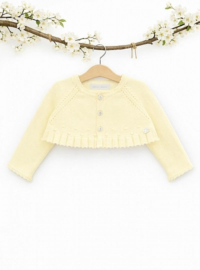 Chaqueta para niña con volante colección Winnipeg