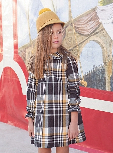 Checked dress Casilda collection