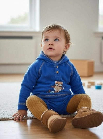 Children's Choco sweatshirt and bloomers from La Martinique