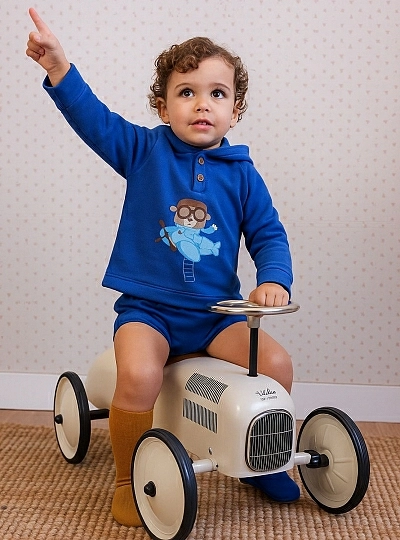 Children's Choco sweatshirt and bloomers from La Martinique