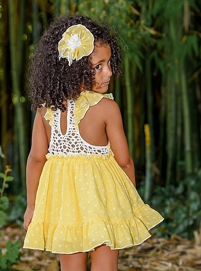 Christening gown with panties from the Pretty collection Christening gown with panties from the Pretty collection