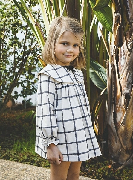 Cocote check collection dress