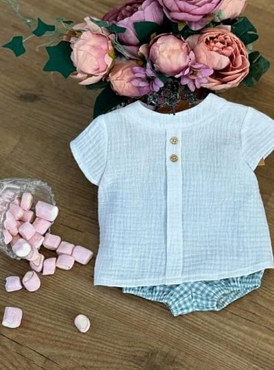 Conjunto Blusa y pantaloncito Colección Oda