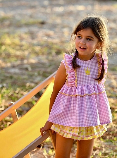 Conjunto Blusón y braga falda colección Lovely