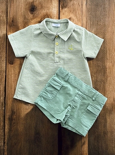 Conjunto camisa y pantalón de Foque colección La Habana