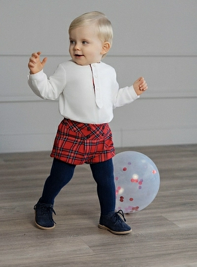 Conjunto camisa y pantalón para niño colección Christmas Dreams