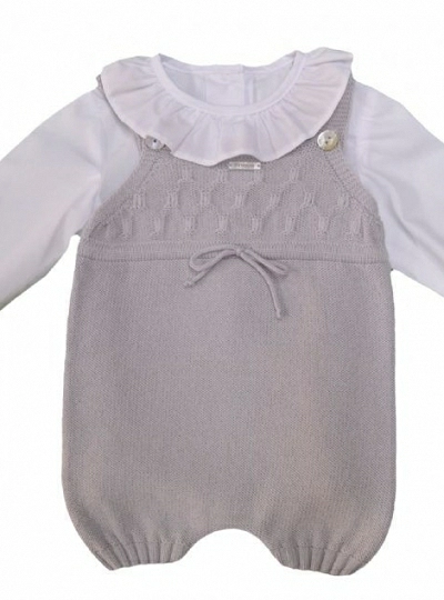 Conjunto de niño peto y blusa marca Foque. O-Inv