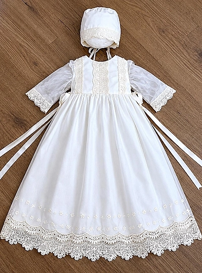 Conjunto faldón y capota unisex colección Amanecer