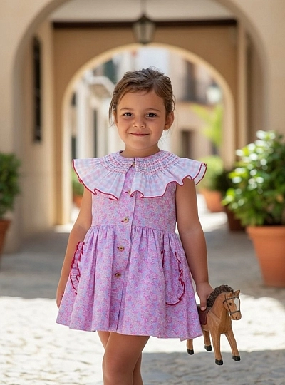 Conjunto Jesusito con braga colección petunias Conjunto Jesusito con braga colección petunias