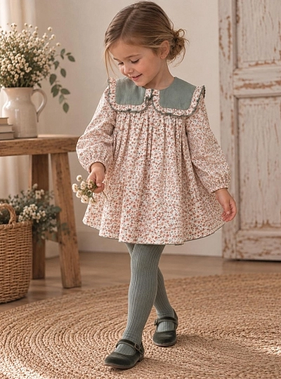 Conjunto Jesusito y Braga Colección Peonia La Peppa