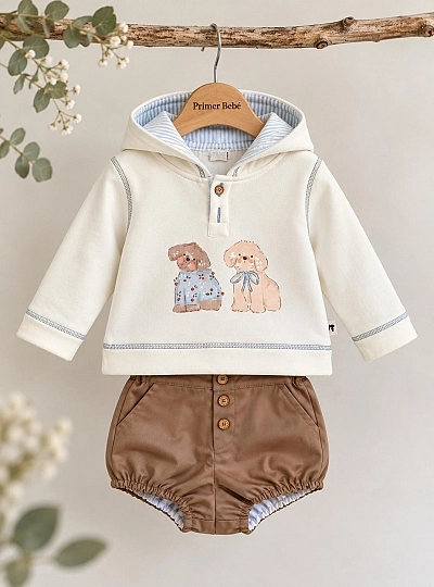 Conjunto Niño Sudadera y Bombacho Colección Snoopy La Martinica Conjunto Niño Sudadera y Bombacho Colección Snoopy La Martinica