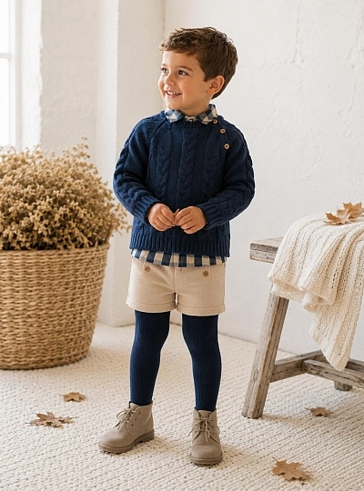 Conjunto Niño tres Piezas Colección Camelia Conjunto Niño tres Piezas Colección Camelia