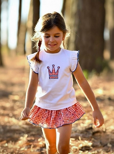 Conjunto para niña dos piezas colección Libélula Conjunto para niña dos piezas colección Libélula