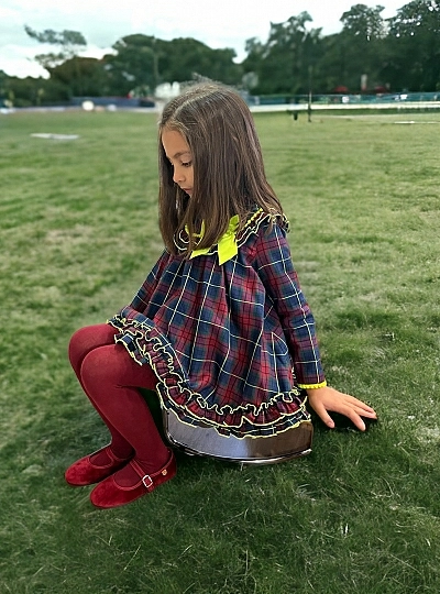 Conjunto para niña jesusito y braga de lolittos colección Harry