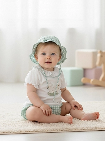 Conjunto para niña tres piezas colección Gres