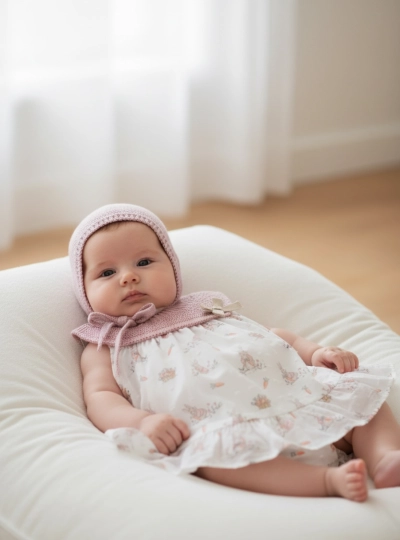 Conjunto para niña tres piezas Colección Irina Conjunto para niña tres piezas Colección Irina