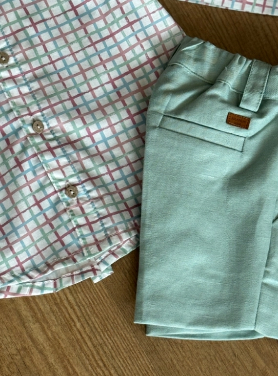 Conjunto para niño Camisa y pantalón Colección Prune