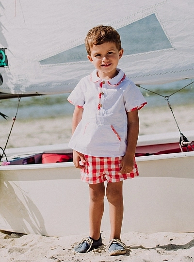 Conjunto para niño colección Amapolas de Foque