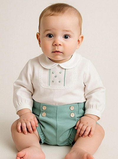 Conjunto para niño colección pradera
