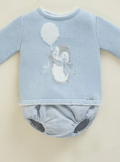 Conjunto para niño de Foque Colección Nube de Algodón