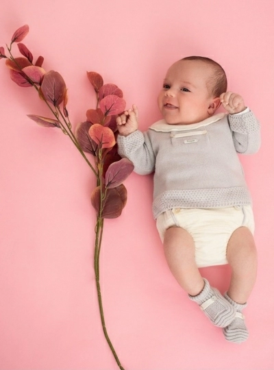 Conjunto para niño de tres piezas Colección Bellota de Foque