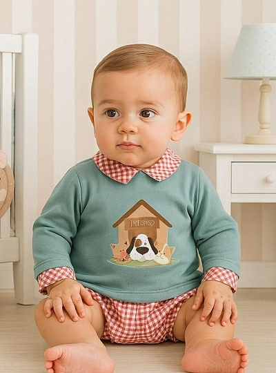 Conjunto para niño dos piezas colección Pet Shop