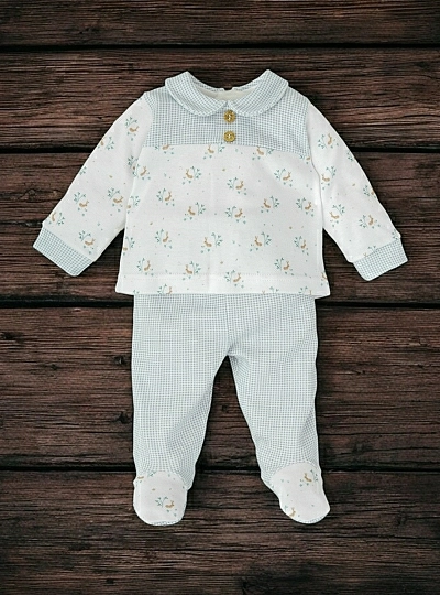 Conjunto para niño dos piezas. Colección Pradera