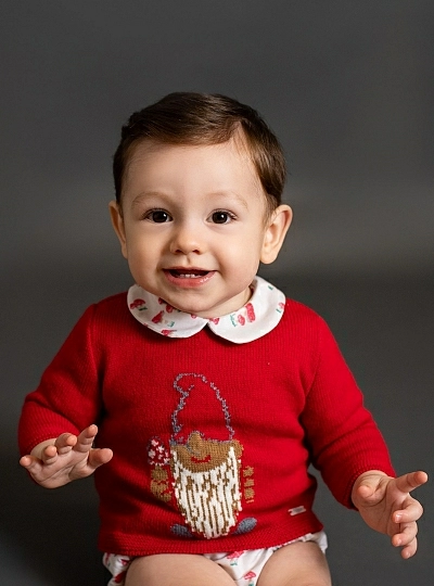 Conjunto para niño dos piezas. Colección setas