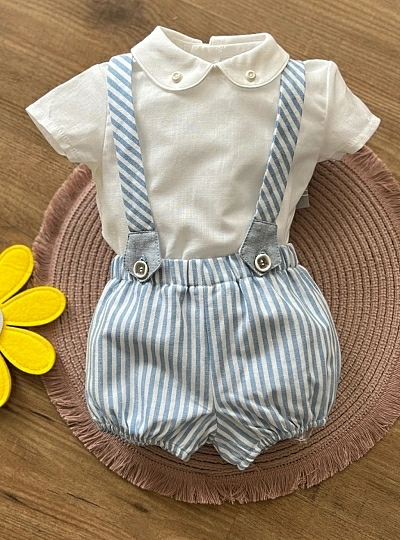 Conjunto para niño. Ranita y blusa colección Norah