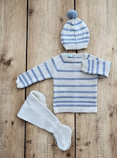 Conjunto unisex de tres piezas colección Sonata