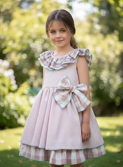 Dress with gingham check from the Strawberry and Cream collection Dress with gingham check from the Strawberry and Cream collection