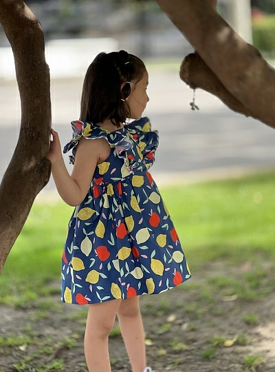 Fruit print dress Summer collection by jib