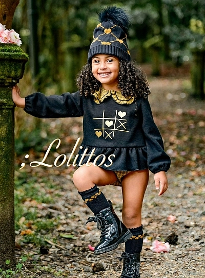 Girls' sweatshirt and panties set, Globo collection by Lolittos