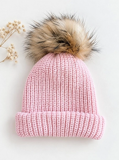Gorro Bufanda Infantil 2 en 1 de Punto con Pompón Desmontable Gorro Bufanda Infantil 2 en 1 de Punto con Pompón Desmontable