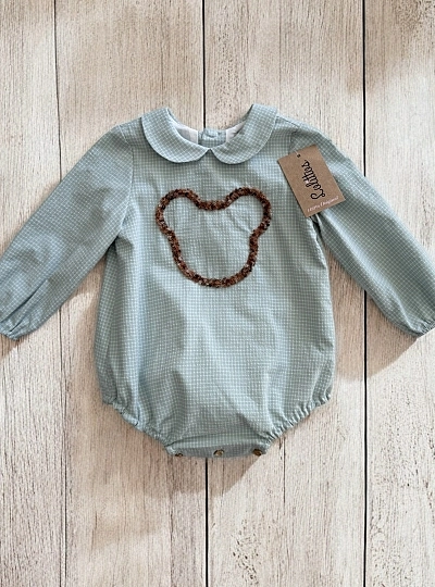 Hippie collection romper for boys by Lolittos