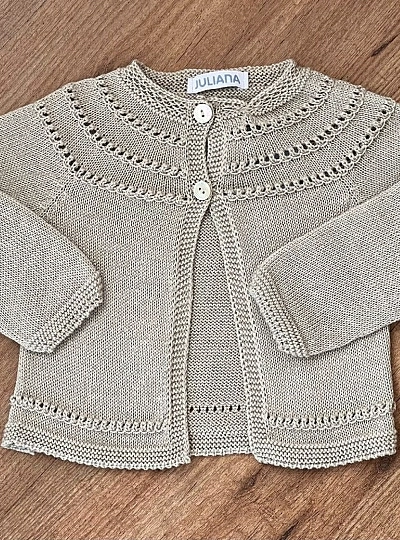 Jacket for baptism or ceremony. Two colors