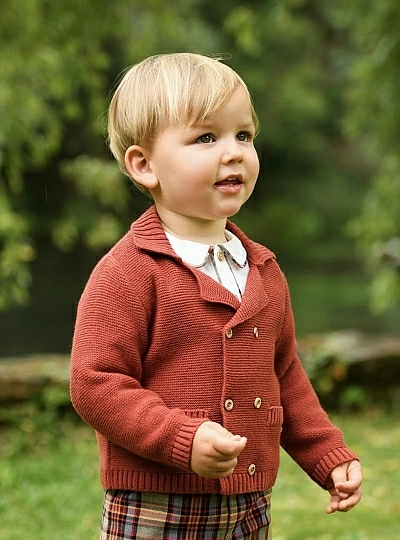 Knit blazer jacket from the Calabaza collection by Foque