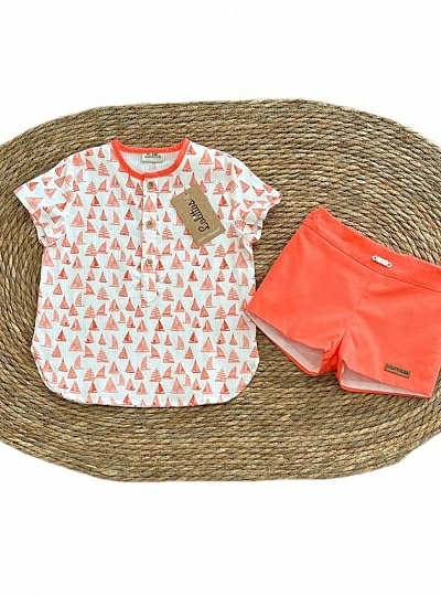 Lolittos Sailor set for boy. shirt and pants