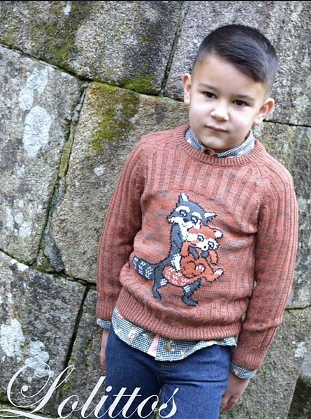 Lolittos sweater Raposo collection