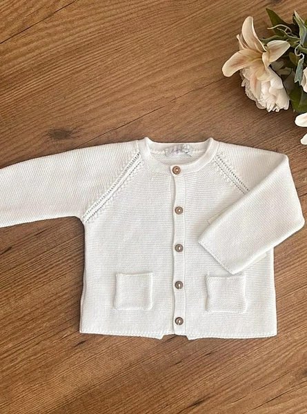 Long jacket for boy. Square Garden Collection